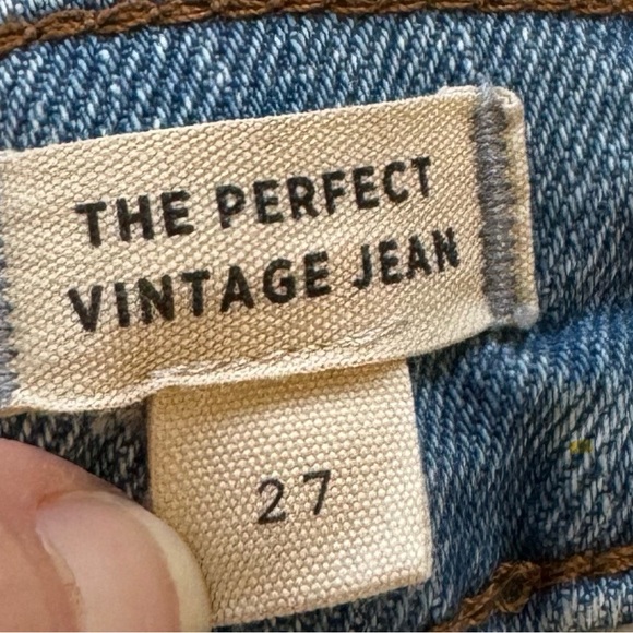 Madewell The Perfect Vintage Jean distressed 27 - Picture 7 of 8